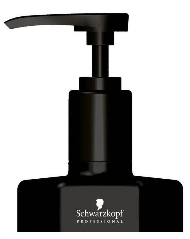 Schwarzkopf, Чёрный дозатор для шампуня «BC Fiber Clinix», Фото интернет-магазин Премиум-Косметика.РФ